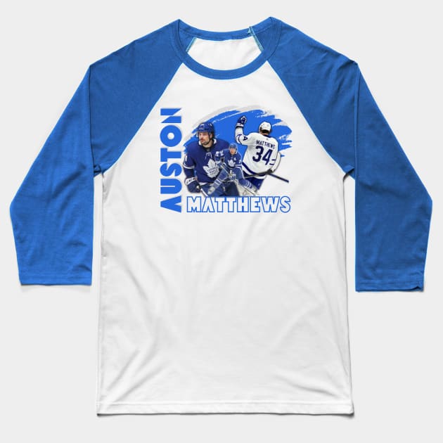 Auston Matthews 90's Baseball T-Shirt by Schuylkill Punch